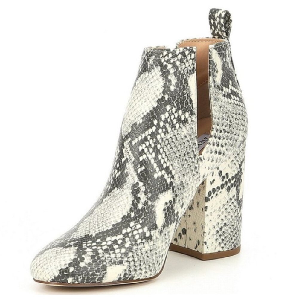 Steve Madden Snakeskin Bootie, Size 9.5